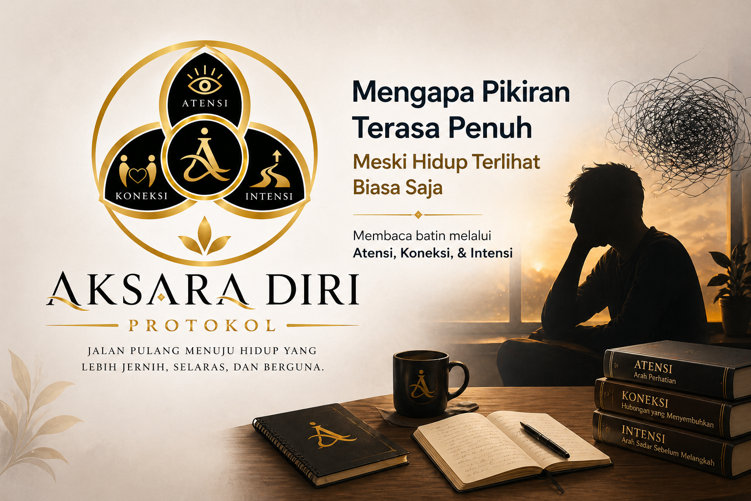 Mengapa Pikiran Terasa Penuh Meski Hidup Terlihat Biasa Saja