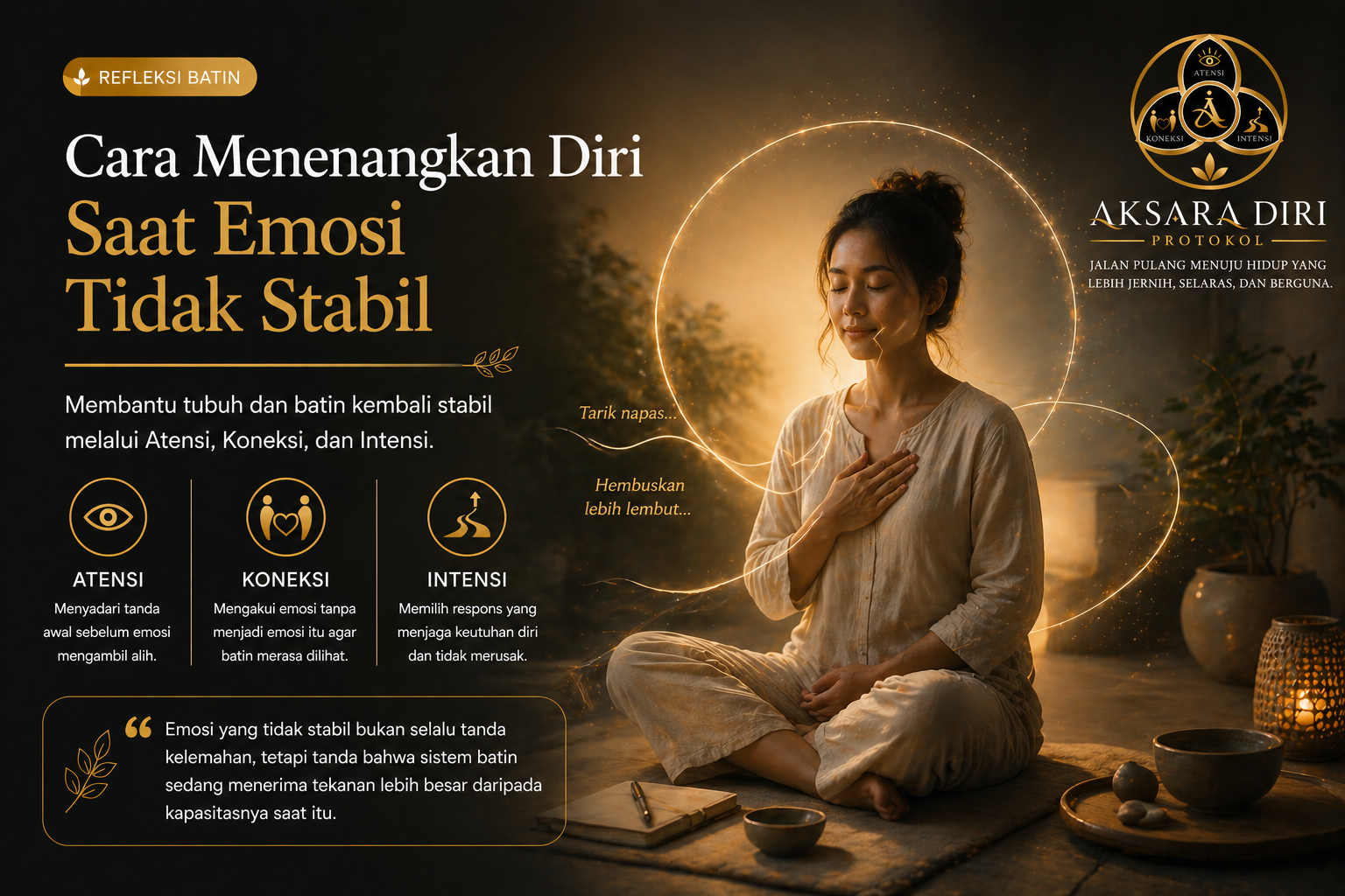 Cara Menenangkan Diri Saat Emosi Tidak Stabil