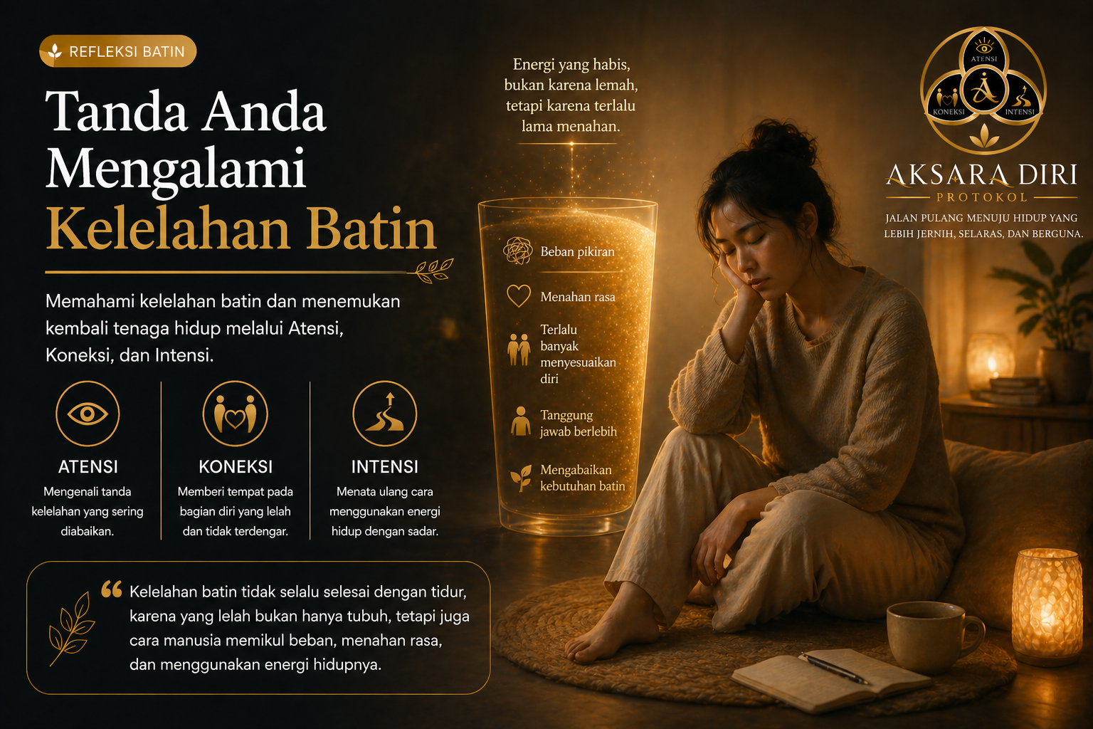Tanda Anda Mengalami Kelelahan Batin