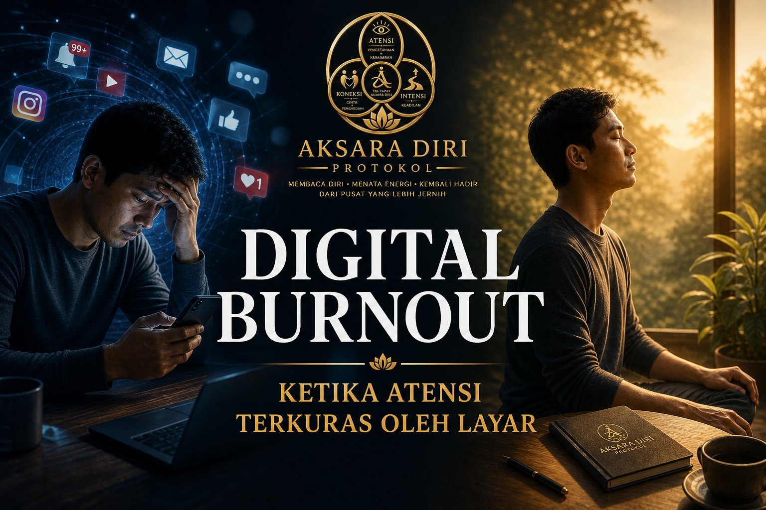 Digital Burnout: Ketika Atensi Terkuras oleh Layar