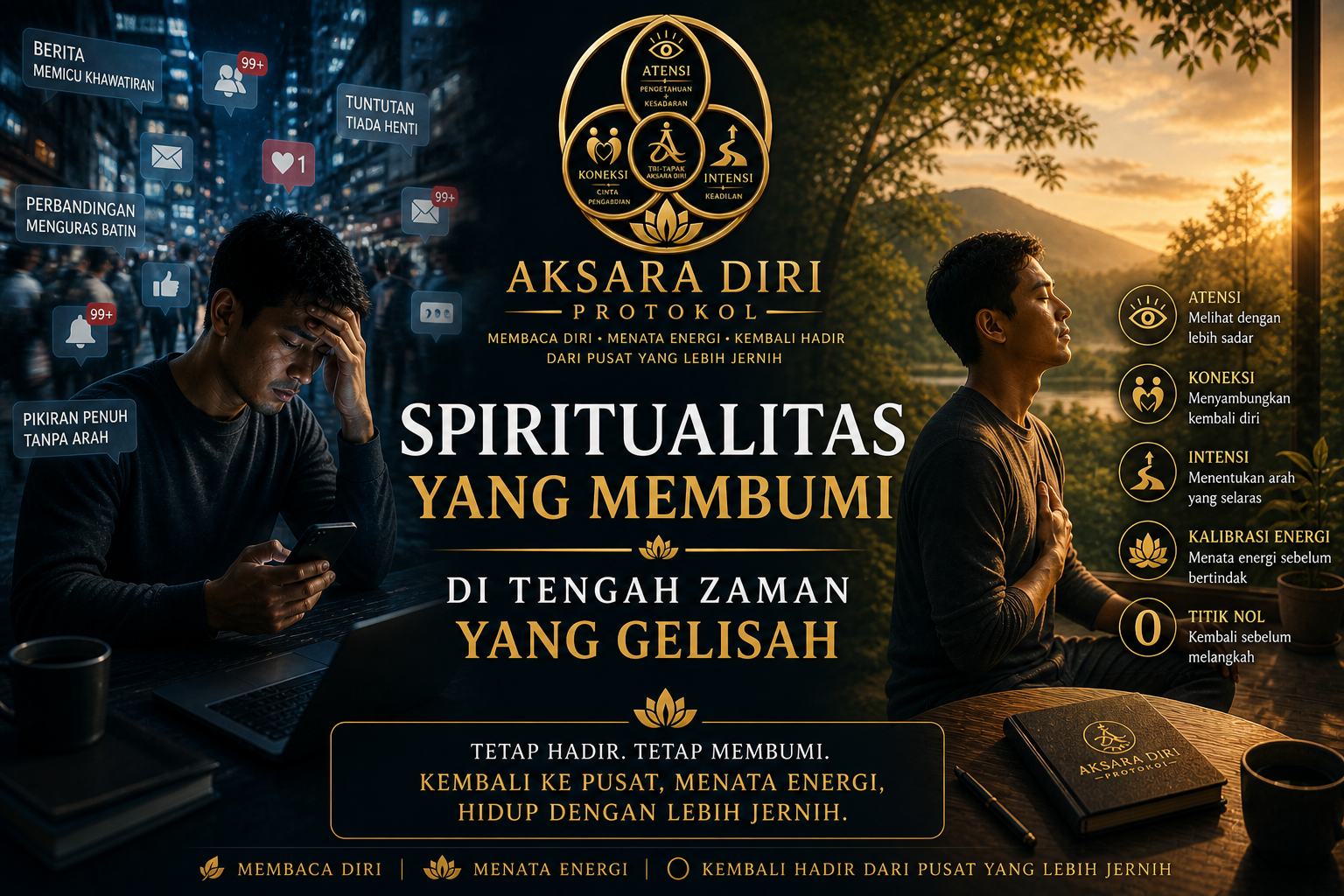 Spiritualitas yang Membumi di Tengah Zaman yang Gelisah