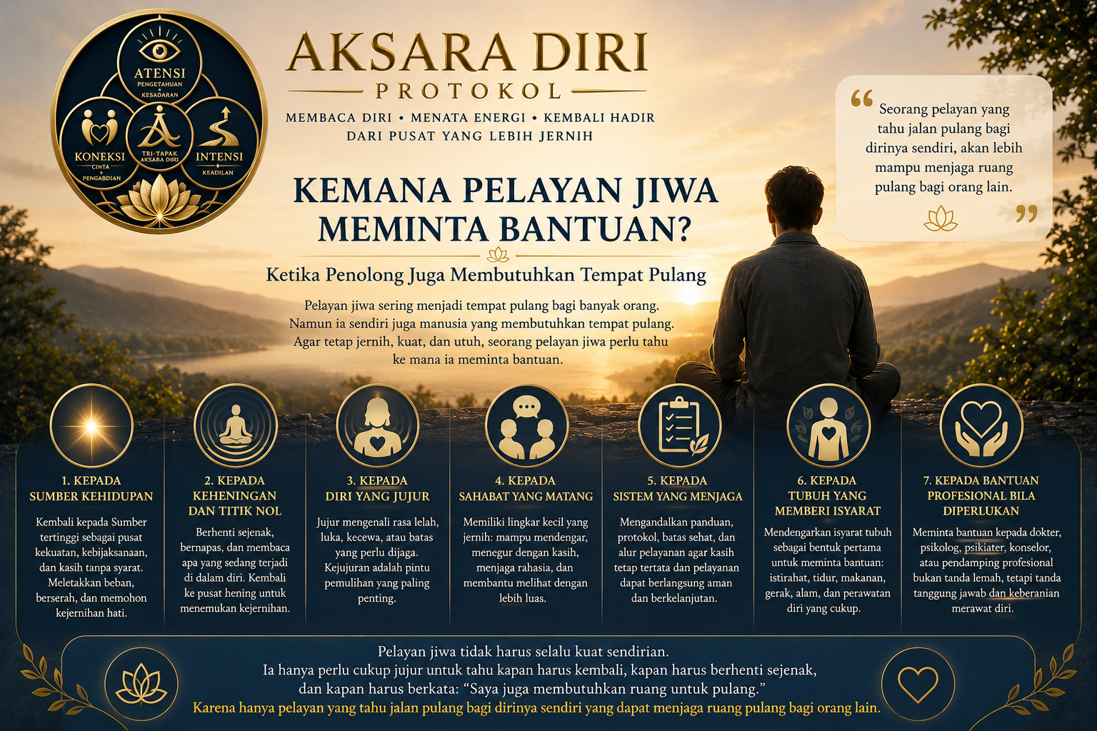 Kemana Pelayan Jiwa Meminta Bantuan?