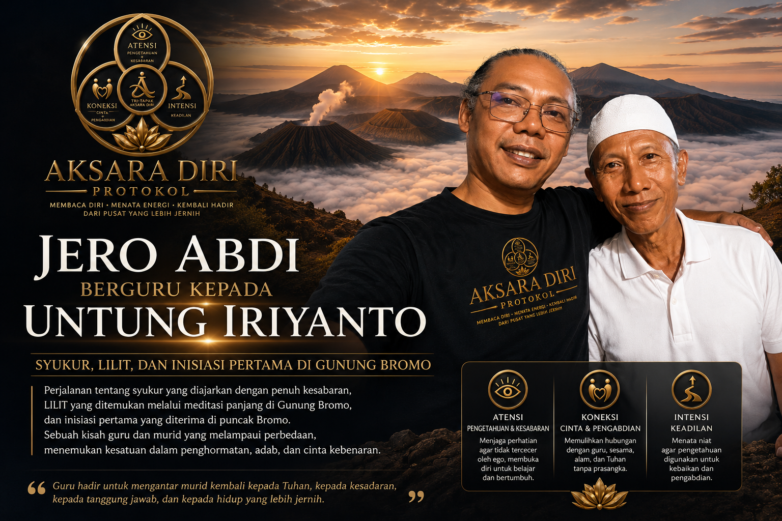 Jero Abdi Berguru kepada Untung Iriyanto